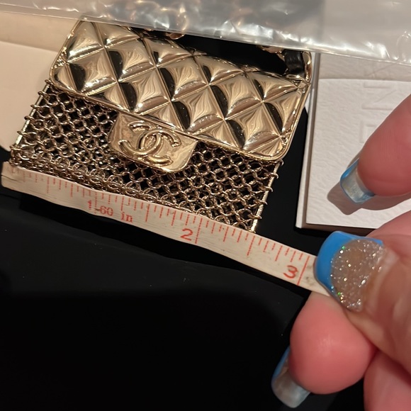 Authentic Chanel brand new with tags collectible novelty belt/cross body/chain - Picture 11 of 13